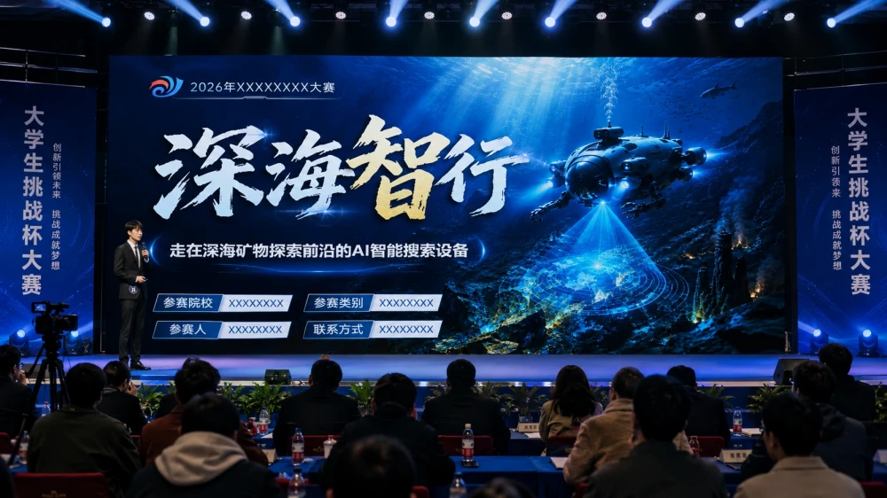 挑战杯项目路演PPT优化