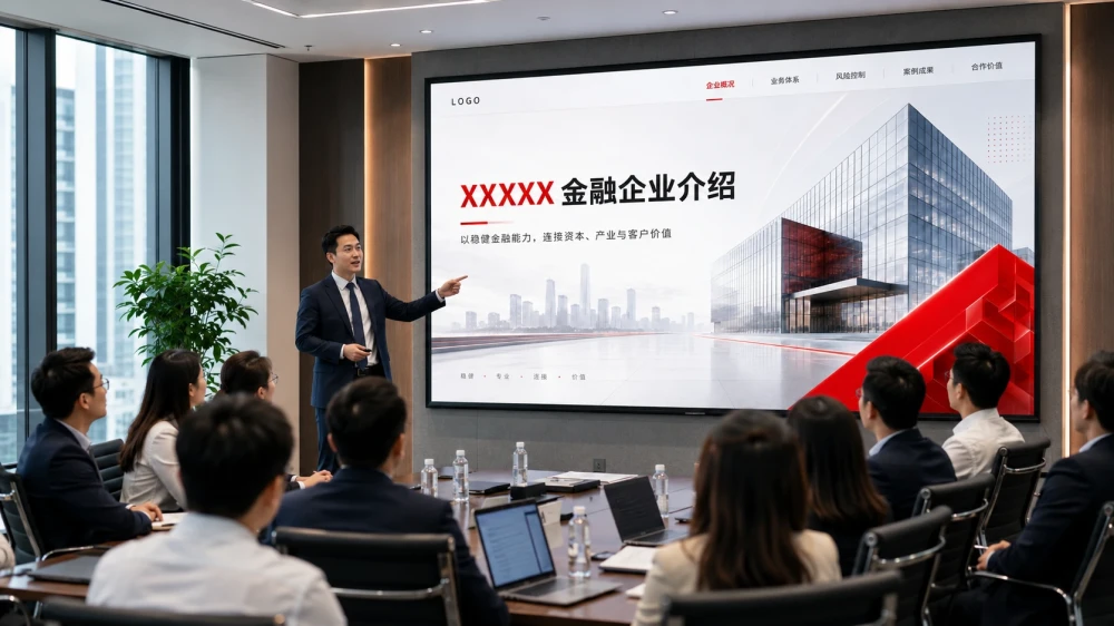 企业年度经营汇报PPT升级