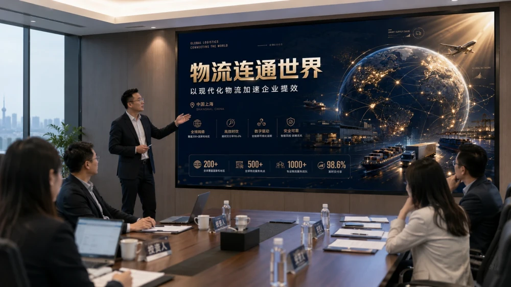 物流企业PPT